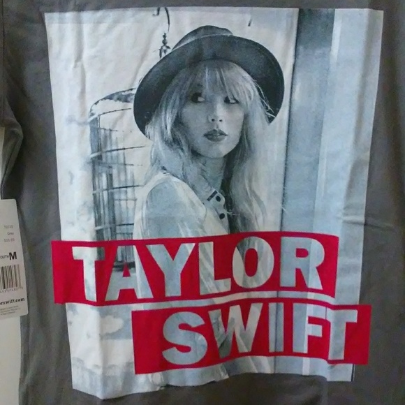 TAYLOR SWIFT Gray tee - Picture 2 of 5